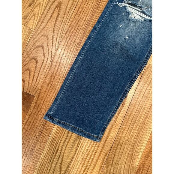 Kut From the Kloth Elizabeth Fab Ab Crop Straight Leg Jeans - Picture 5 of 6